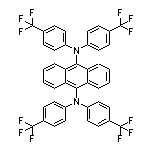 N9,N9,N10,N10-Tetrakis[4-(trifluoromethyl)phenyl]anthracene-9,10-diamine