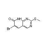 6-Bromo-2-(methylthio)pyrido[2,3-d]pyrimidin-7(8H)-one