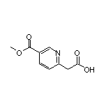 5-(Methoxycarbonyl)pyridine-2-acetic Acid