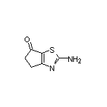 2-Amino-4H-cyclopenta[d]thiazol-6(5H)-one