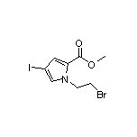 Methyl 1-(2-Bromoethyl)-4-iodo-1H-pyrrole-2-carboxylate