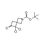 2-Boc-5,5-dichloro-2-azaspiro[3.3]heptan-6-one