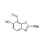 7-Formyl-6-hydroxybenzothiazole-2-carbonitrile