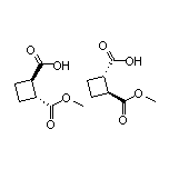 trans-2-(Methoxycarbonyl)cyclobutanecarboxylic Acid