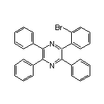 2-(2-Bromophenyl)-3,5,6-triphenylpyrazine