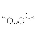 1-Boc-4-[(6-bromo-3-pyridyl)methyl]piperazine