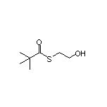 S-(2-Hydroxyethyl) 2,2-Dimethylpropanethioate