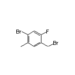 4-Bromo-2-fluoro-5-methylbenzyl Bromide