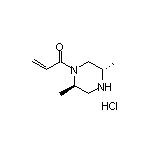 1-[(2R,5S)-2,5-Dimethyl-1-piperazinyl]-2-propen-1-one Hydrochloride