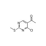 1-(4-Chloro-2-(methylthio)pyrimidin-5-yl)ethanone