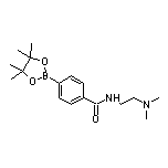 N-(2-(Dimethylamino)ethyl)-4-(4,4,5,5-tetramethyl-1,3,2-dioxaborolan-2-yl)benzamide