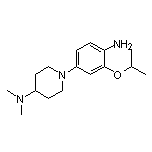 1-(4-Amino-3-isopropoxyphenyl)-N,N-dimethylpiperidin-4-amine