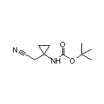 2-[1-(Boc-amino)cyclopropyl]acetonitrile