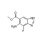 Methyl 5-Amino-4-fluorobenzimidazole-6-carboxylate