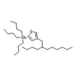 Tributyl[4-(2-butyloctyl)-2-thienyl]stannane