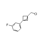 1-(Chloromethyl)-3-(3-fluorophenyl)bicyclo[1.1.1]pentane