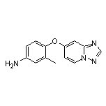 4-([1,2,4]Triazolo[1,5-a]pyridin-7-yloxy)-3-methylaniline