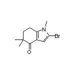 2-Bromo-1,5,5-trimethyl-6,7-dihydro-1H-indol-4(5H)-one