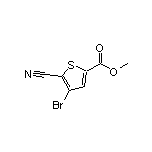 Methyl 4-Bromo-5-cyanothiophene-2-carboxylate
