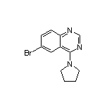 6-Bromo-4-(1-pyrrolidinyl)quinazoline