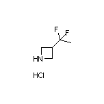 3-(1,1-Difluoroethyl)azetidine Hydrochloride