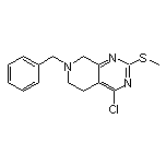 7-Benzyl-4-chloro-2-(methylthio)-5,6,7,8-tetrahydropyrido[3,4-d]pyrimidine