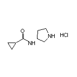 (R)-N-(3-Pyrrolidinyl)cyclopropanecarboxamide Hydrochloride