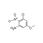 3-Chloro-5-methoxy-2-nitroaniline