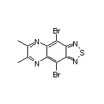 4,9-Dibromo-6,7-dimethyl-[1,2,5]thiadiazolo[3,4-g]quinoxaline