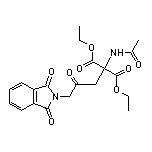 Diethyl 2-Acetamido-2-[3-(1,3-dioxo-2-isoindolinyl)-2-oxopropyl]malonate