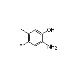 2-Amino-4-fluoro-5-methylphenol