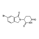 3-(6-Bromo-1-oxo-2-isoindolinyl)piperidine-2,6-dione