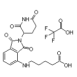 5-[[2-(2,6-Dioxopiperidin-3-yl)-1,3-dioxoisoindolin-4-yl]amino]pentanoic Acid compound with 2,2,2-Trifluoroacetic Acid(1:1)