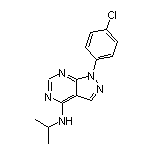 1-(4-Chlorophenyl)-N-isopropyl-1H-pyrazolo[3,4-d]pyrimidin-4-amine