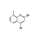 2,4-Dibromo-8-methylquinoline