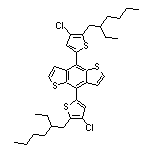 4,8-Bis[4-chloro-5-(2-ethylhexyl)-2-thienyl]benzo[1,2-b:4,5-b’]dithiophene