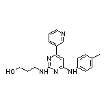 3-[[4-(3-Pyridyl)-6-(p-tolylamino)-2-pyrimidinyl]amino]-1-propanol