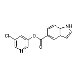 5-Chloropyridin-3-yl 1H-Indole-5-carboxylate