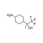 2-(4-Aminocyclohexyl)-1,1,1-trifluoro-2-propanol