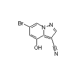 6-Bromo-4-hydroxypyrazolo[1,5-a]pyridine-3-carbonitrile