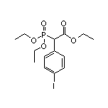 Ethyl 2-(Diethoxyphosphoryl)-2-(4-iodophenyl)acetate