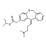 Isopropyl (Z)-2-[11-[3-(Dimethylamino)propylidene]-6,11-dihydrodibenzo[b,e]oxepin-2-yl]acetate