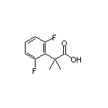 2-(2,6-Difluorophenyl)-2-methylpropanoic Acid