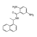 2,5-Diamino-N-[1-(1-naphthyl)ethyl]benzamide