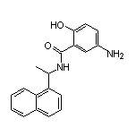 5-Amino-2-hydroxy-N-[1-(1-naphthyl)ethyl]benzamide