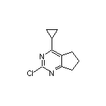 2-Chloro-4-cyclopropyl-6,7-dihydro-5H-cyclopenta[d]pyrimidine