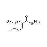 3-Bromo-4-fluorobenzohydrazide