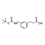 3-[3-[(Boc-amino)methyl]phenyl]propanoic Acid