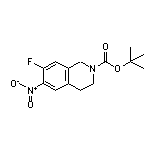 2-Boc-7-fluoro-6-nitro-1,2,3,4-tetrahydroisoquinoline