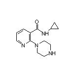 N-Cyclopropyl-2-(piperazin-1-yl)nicotinamide 